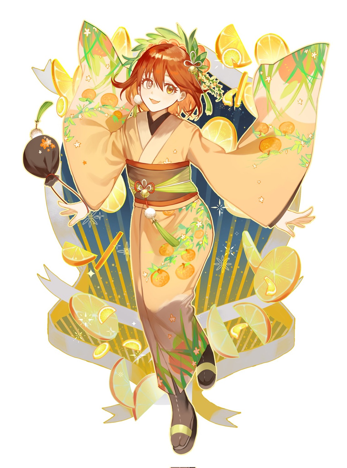 hanny_(uirusu_chan), heterochromia, hina_(hanny), kimono