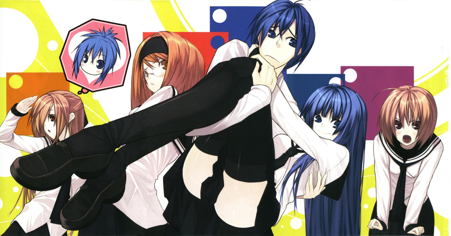 genderswap, kondou_mikoto, kämpfer, megane, mishima_akane, sakura_kaede, sangou_shizuku, screening