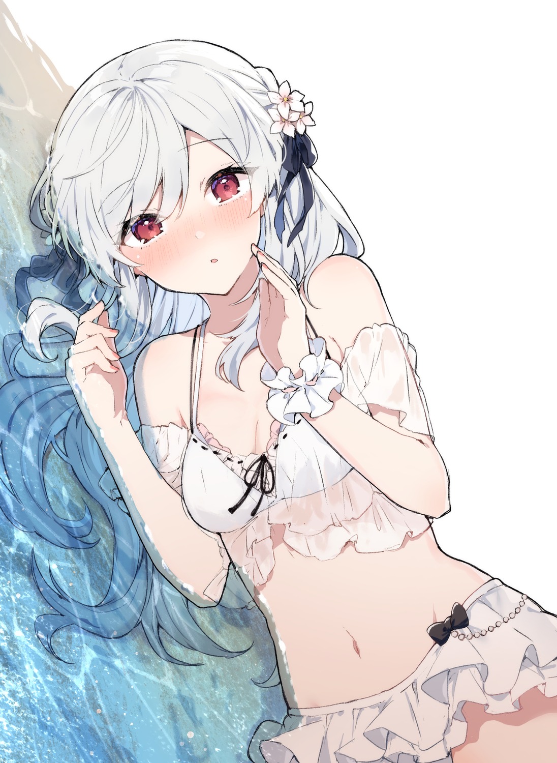 bikini, ikeuchi_tanuma, swimsuits, wet