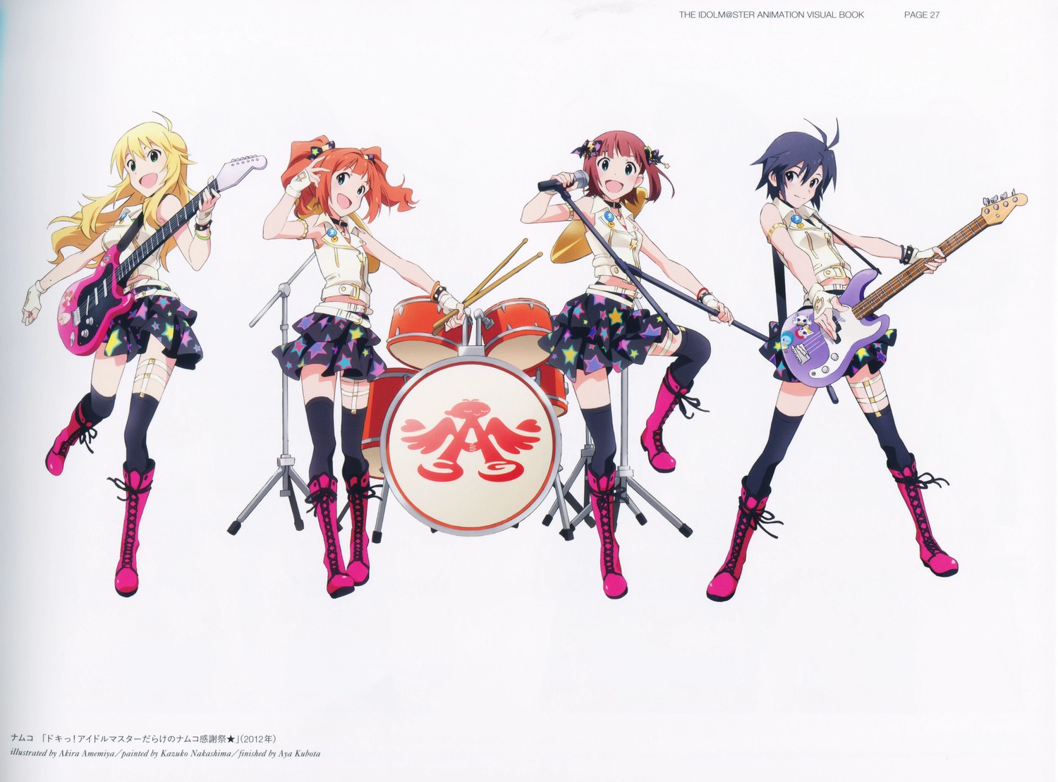 amami_haruka, amemiya_akira, hoshii_miki, kikuchi_makoto, takatsuki_yayoi, the_idolm@ster