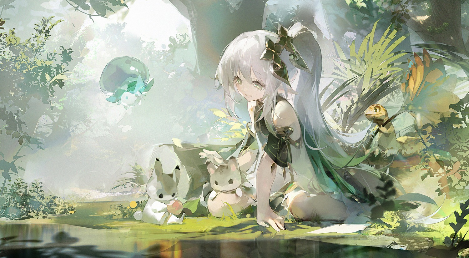 genshin_impact, nahida, pointy_ears, tracyton