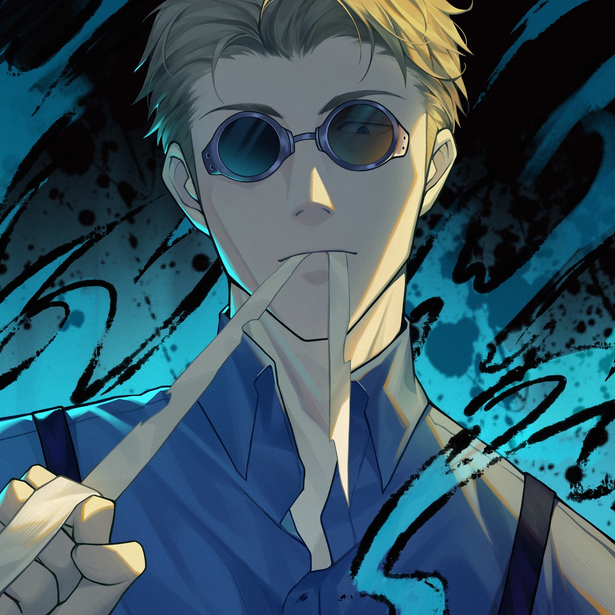 jujutsu_kaisen, male, megane, nanami_kento, panpan_0802