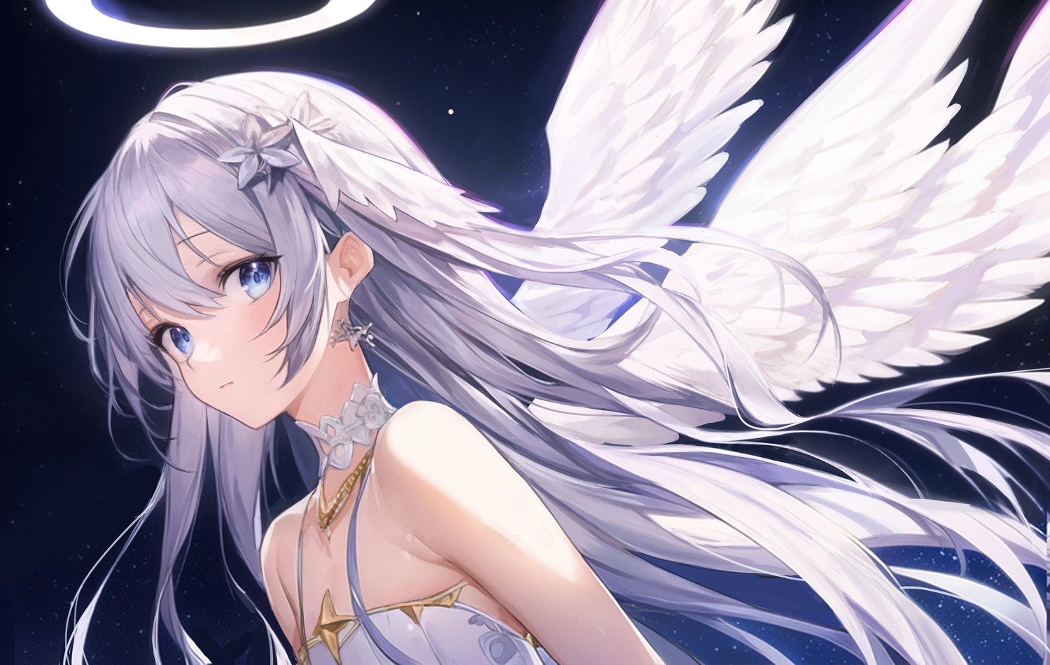 angel, ouko, wings
