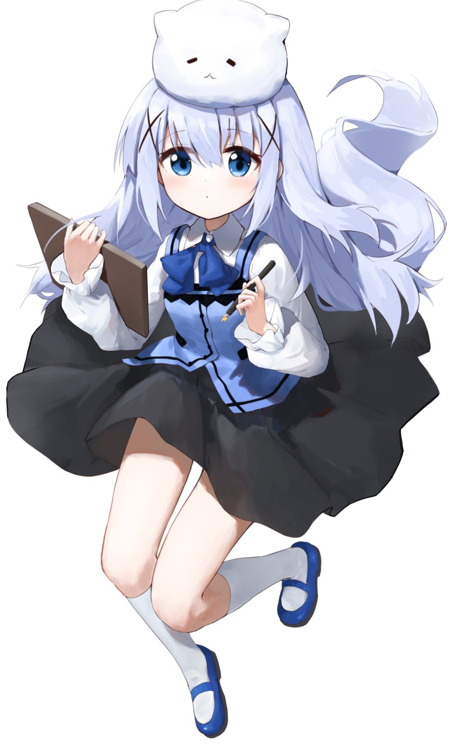 gochuumon_wa_usagi_desu_ka?, kafuu_chino, sentter, tippy_(gochiusa), waitress