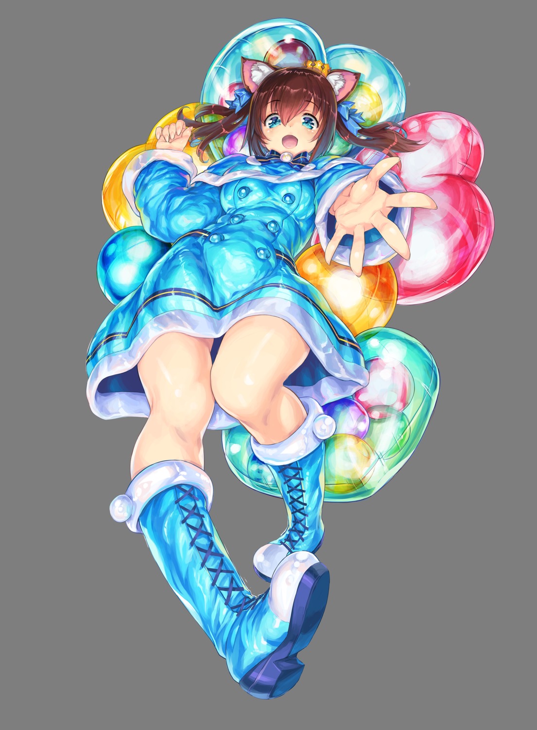 animal_ears, dress, ore_p_1gou, transparent_png