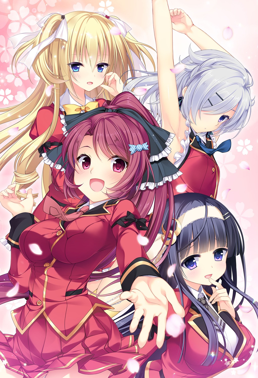 45_liter, liaison, mango_purin, ninao, seifuku, suzunari_ichigo