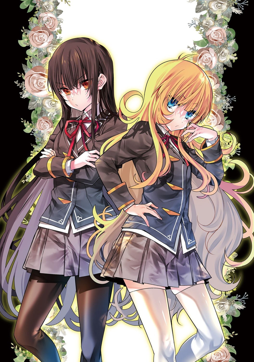 marie_fou_lafan, otome_gee_sekai_wa_mob_ni_kibishii_sekai_desu, pantyhose, seifuku, shiosato_jun, thighhighs