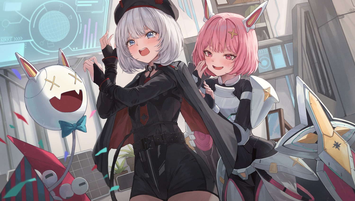 2gong_(9ujin_), armor, bodysuit, goddess_of_victory:_nikke, noah_(nikke), vesti