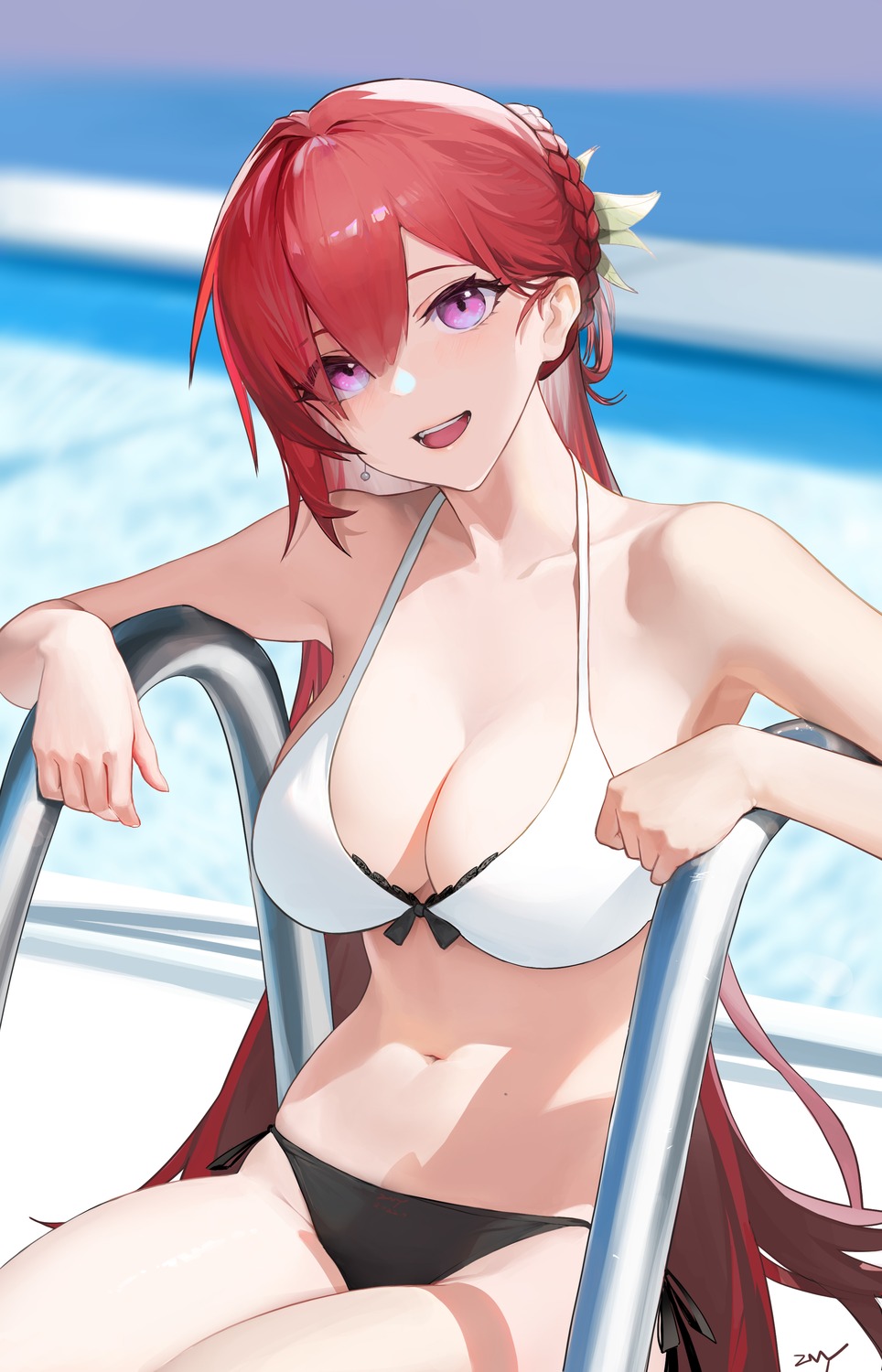 azur_lane, bikini, monarch_(azur_lane), swimsuits, zny