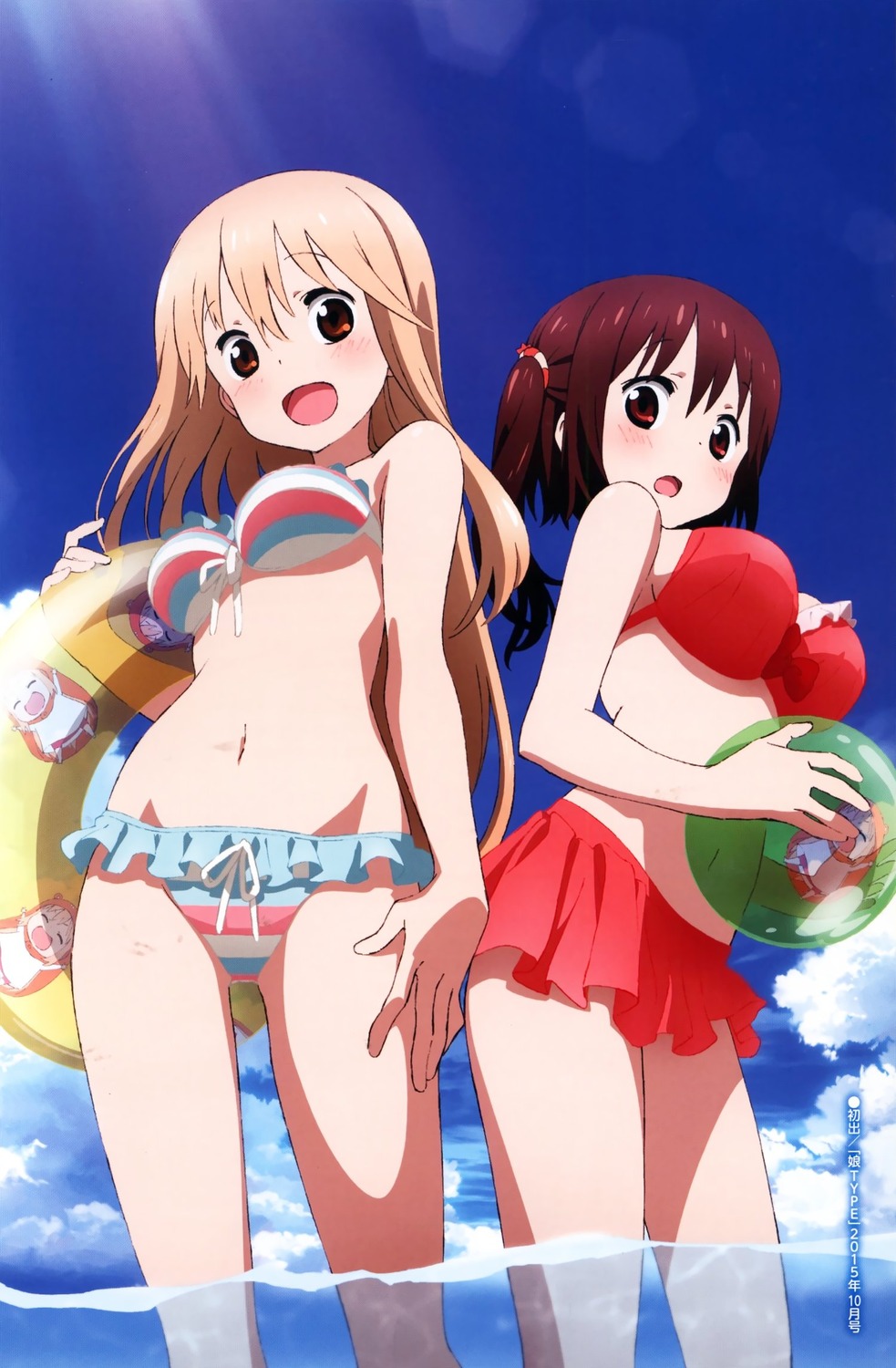 bikini, doma_umaru, ebina_nana, himouto!_umaru-chan, possible_duplicate, swimsuits, tagme