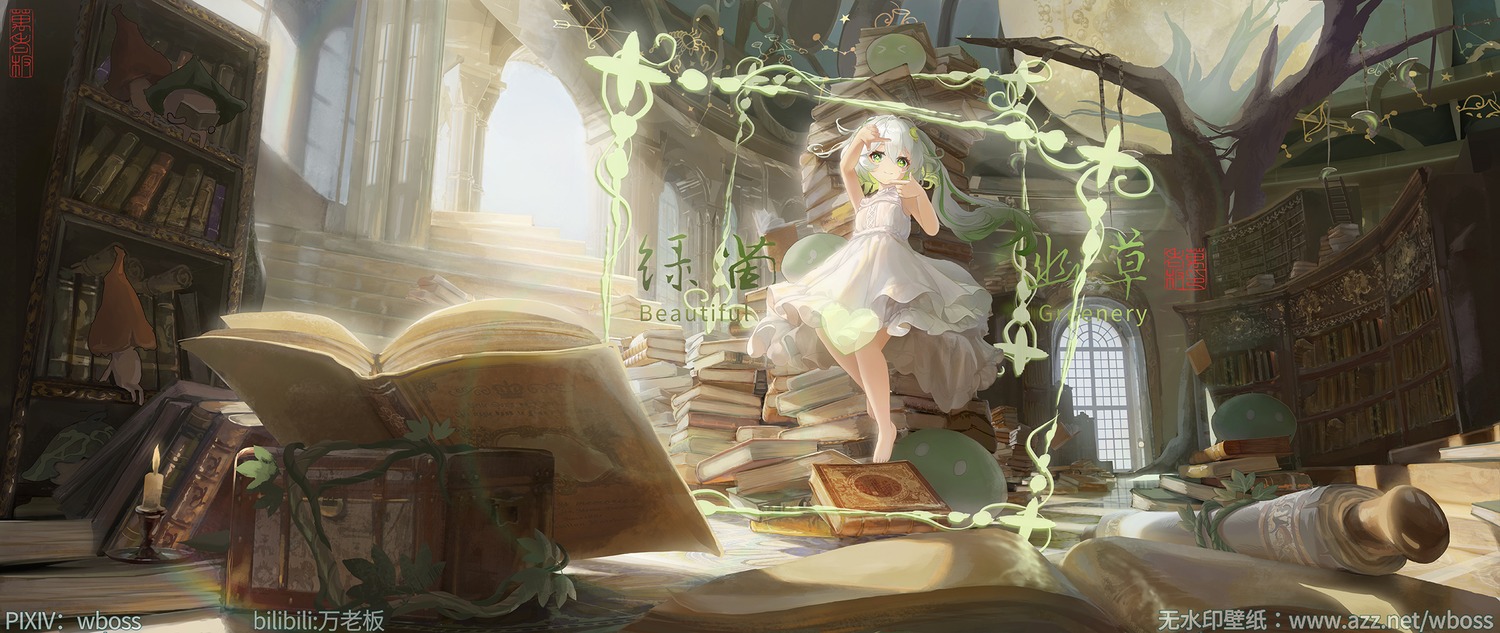 dress, genshin_impact, nahida, pointy_ears, wboss