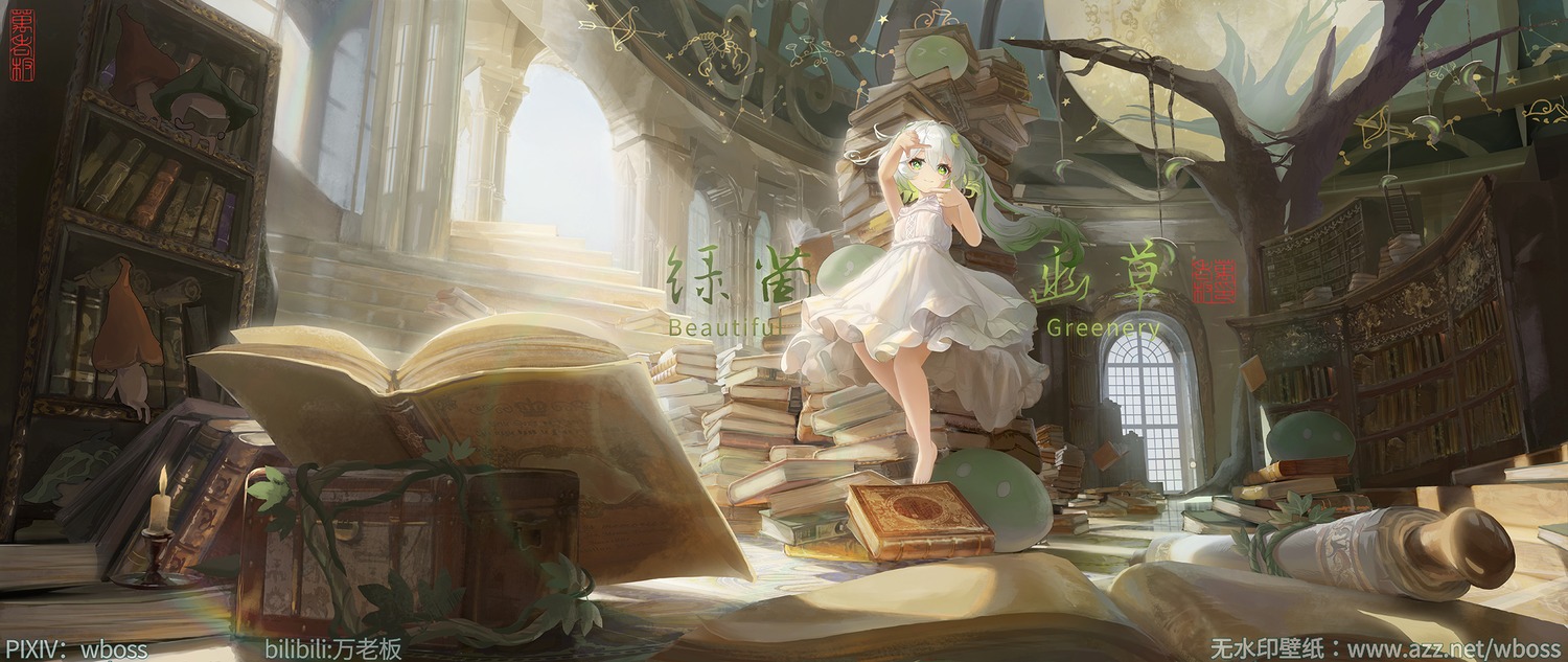 dress, genshin_impact, nahida, pointy_ears, wboss
