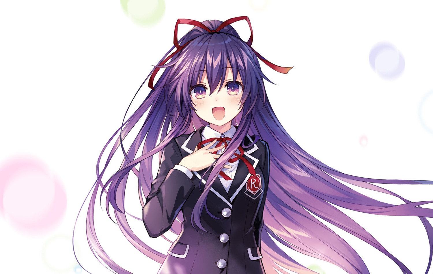 date_a_live, seifuku, tsunako, yatogami_tooka