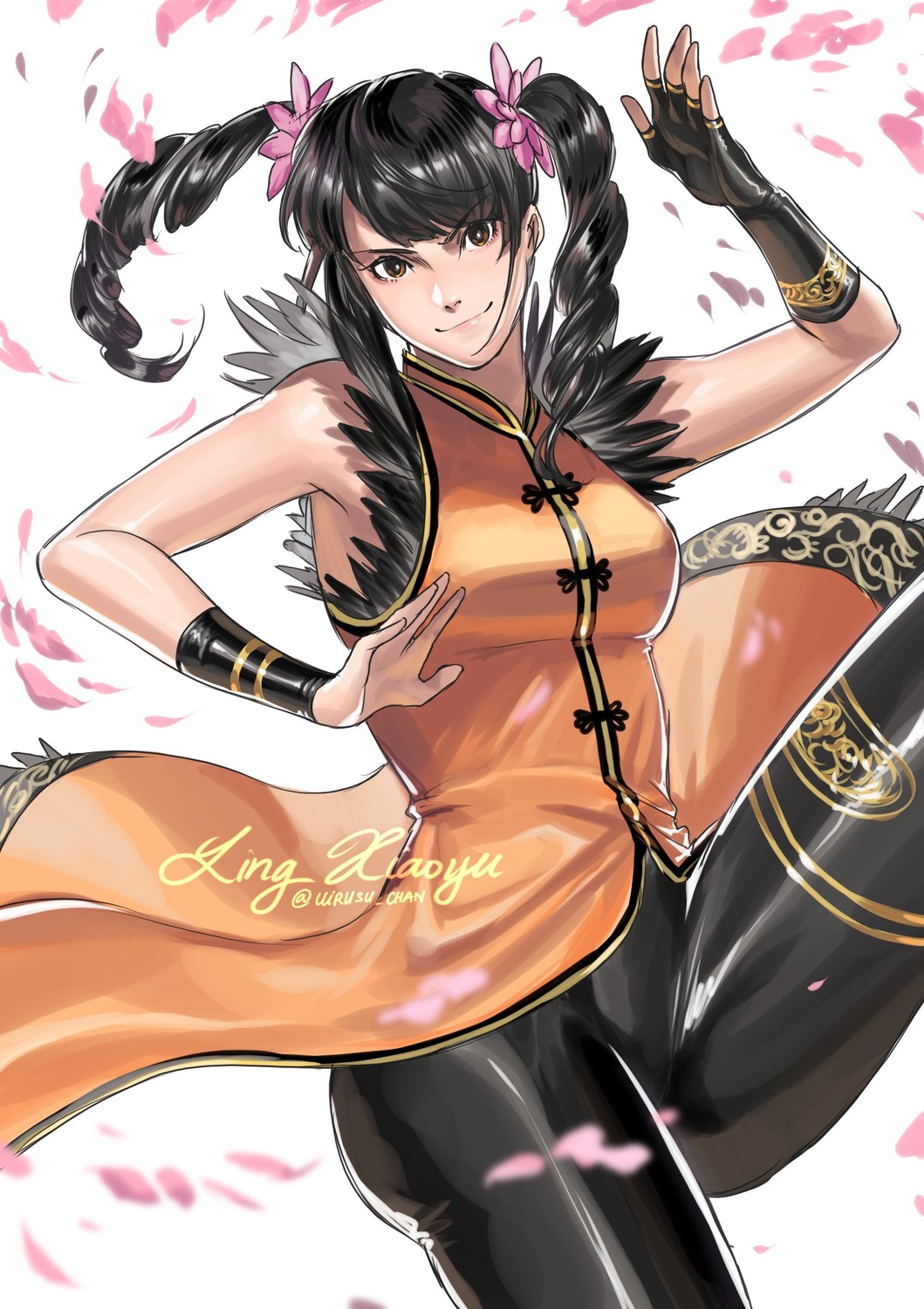 asian_clothes, hanny_(uirusu_chan), ling_xiaoyu, tekken, tekken_2, tekken_3, tekken_4, tekken_8, tekken_tag_tournament, tekken_tag_tournament_2