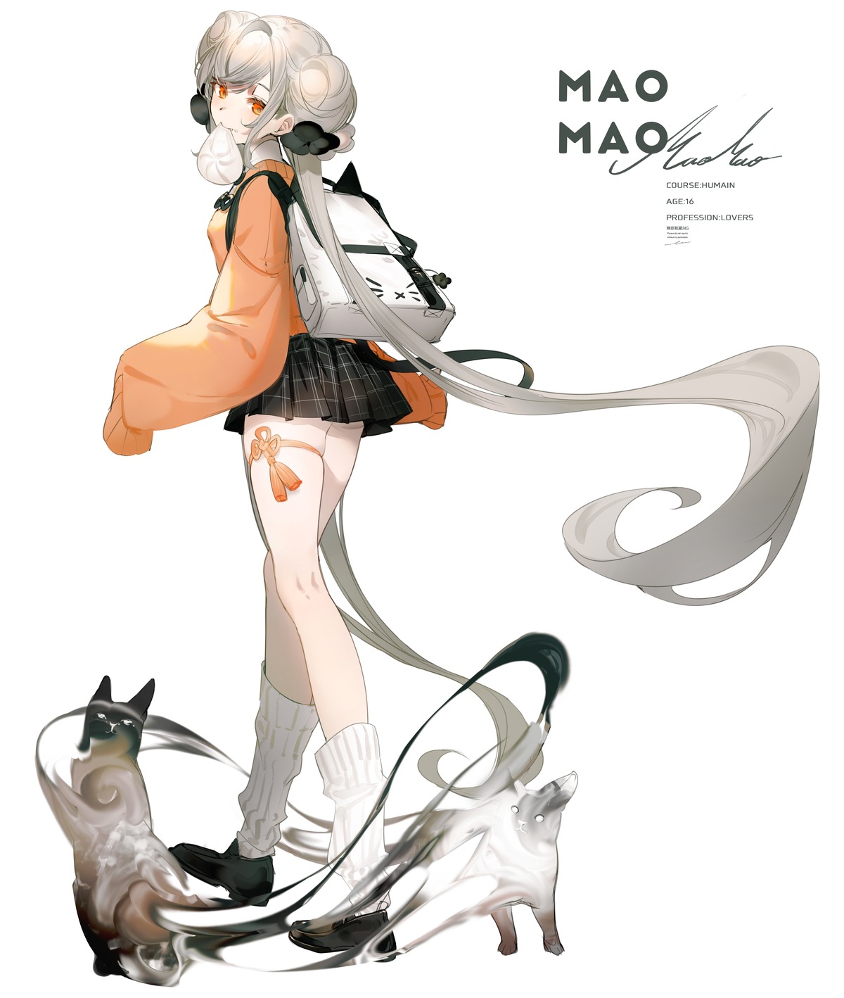 ass, garter, neko, seifuku, shokuen, sweater