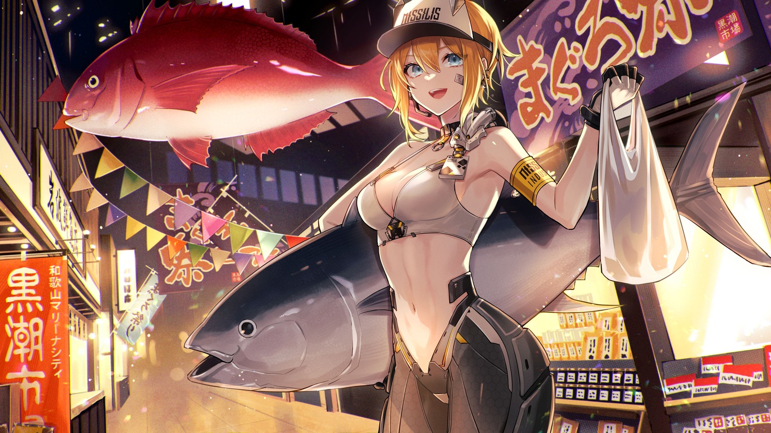 amaichi_esora, bikini, goddess_of_victory:_nikke, maxwell_(nikke), swimsuits