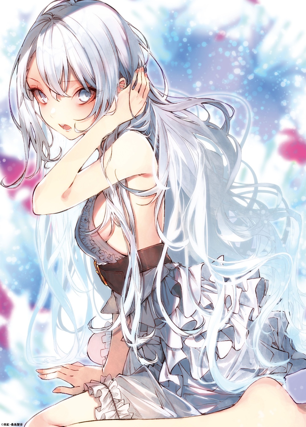 dress, isekai_de_cheat_skill_wo_te_ni_shita_ore_wa_genjitsu_sekai_wo_mo_musou_suru, kuwashima_rein, no_bra, yuti