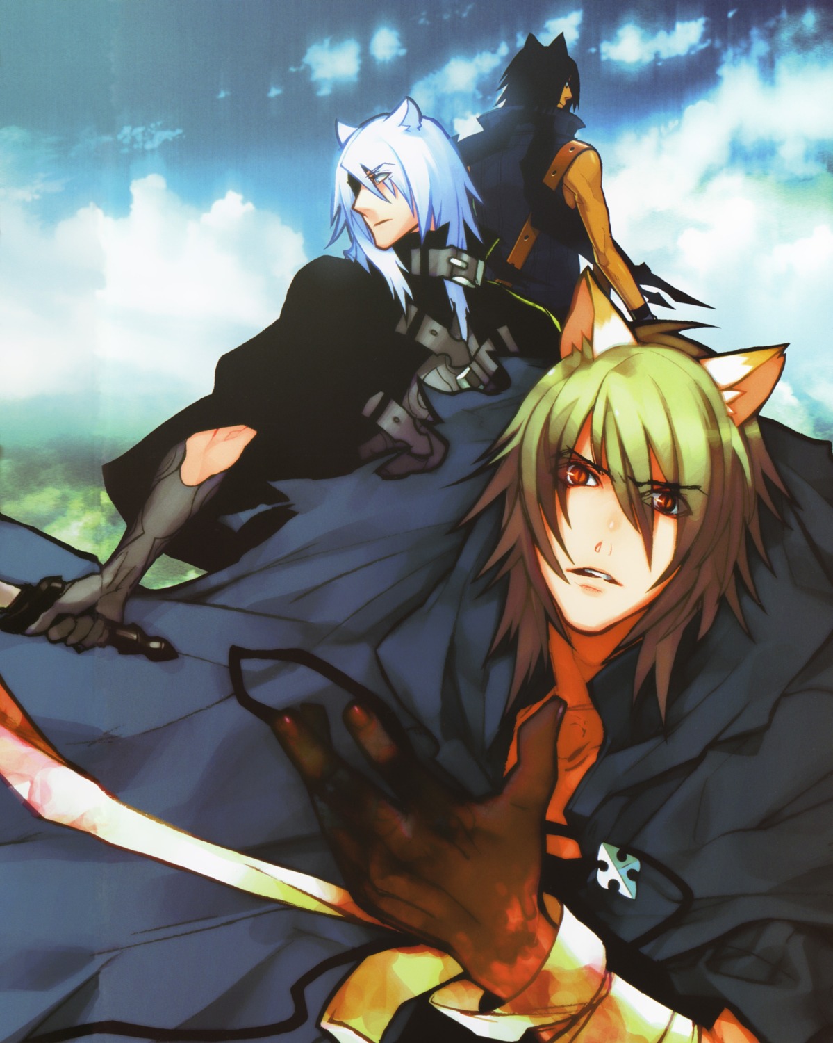 animal_ears, asato_(lamento), konoe_(lamento), kurahana_chinatsu, lamento, male, nitroplus_chiral, rai_(lamento)