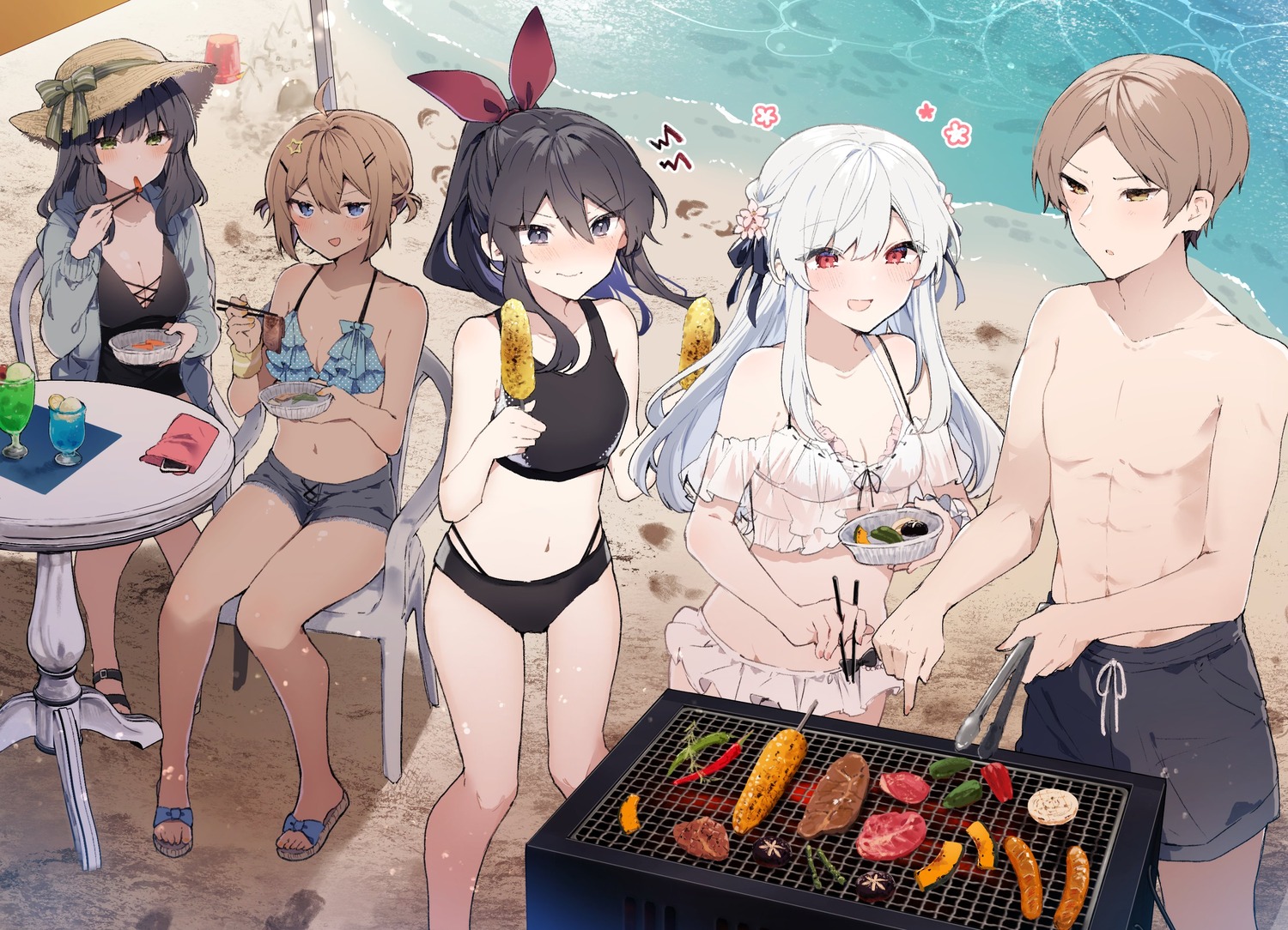 bikini, ikeuchi_tanuma, swimsuits