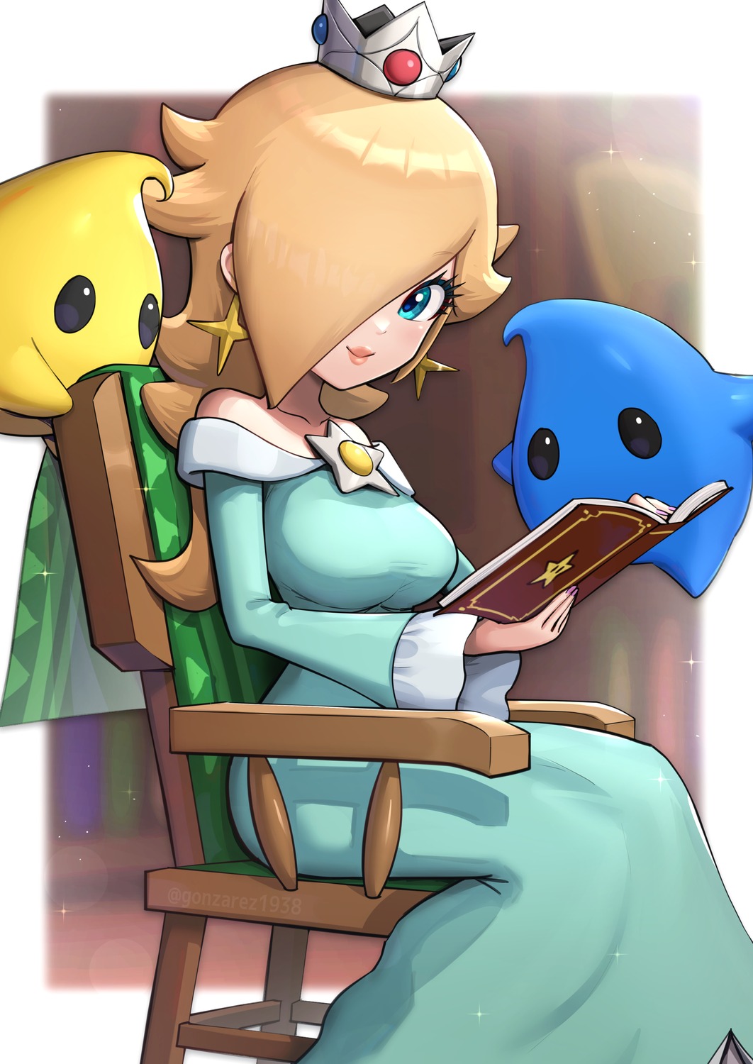 dress, gonzarez, luma, mario_(series), rosalina