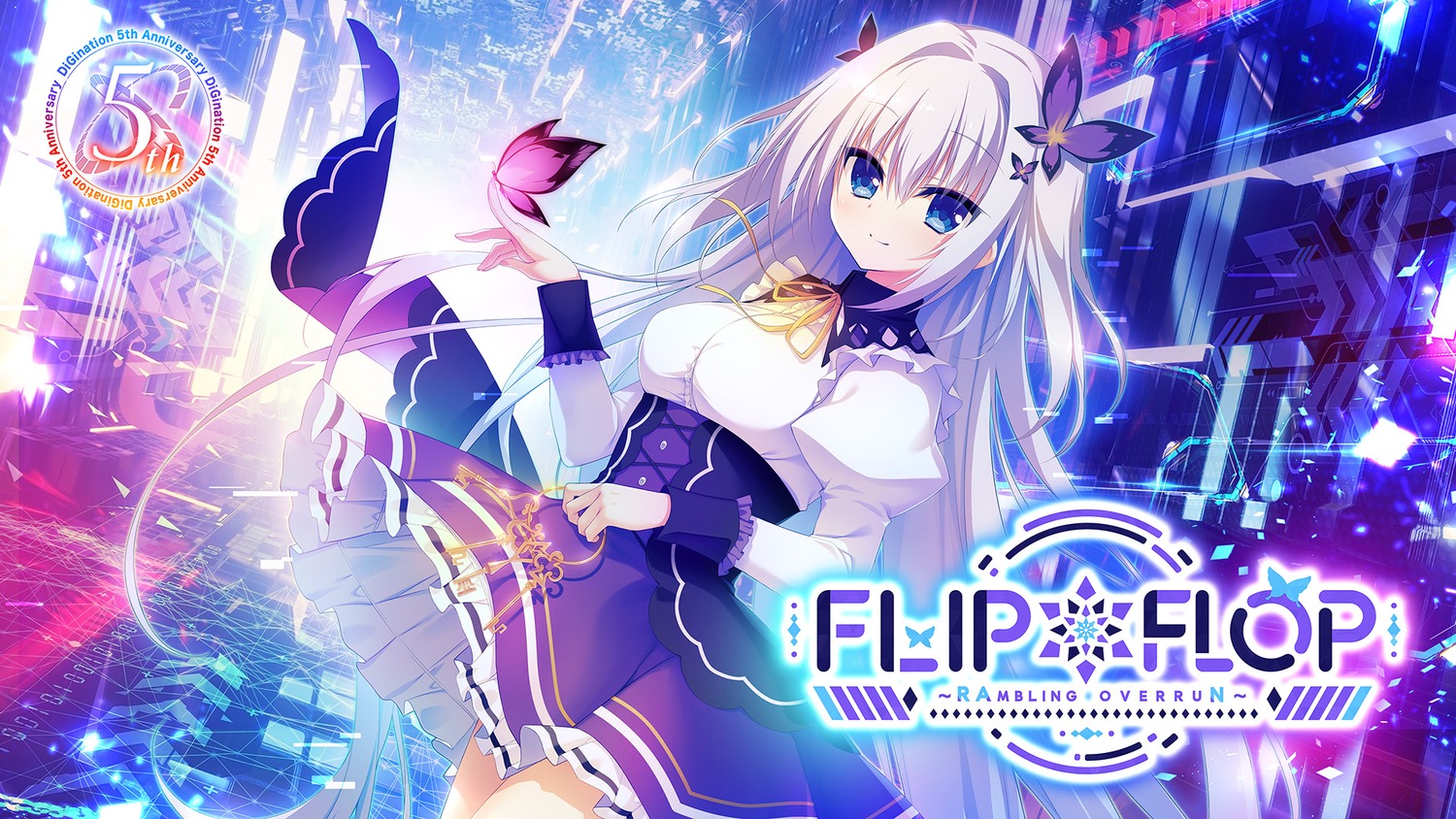 digination, flip*flop_~rambling_overrun~, matsumiya_kiseri, skirt_lift, tsukigaoka_ran, wallpaper