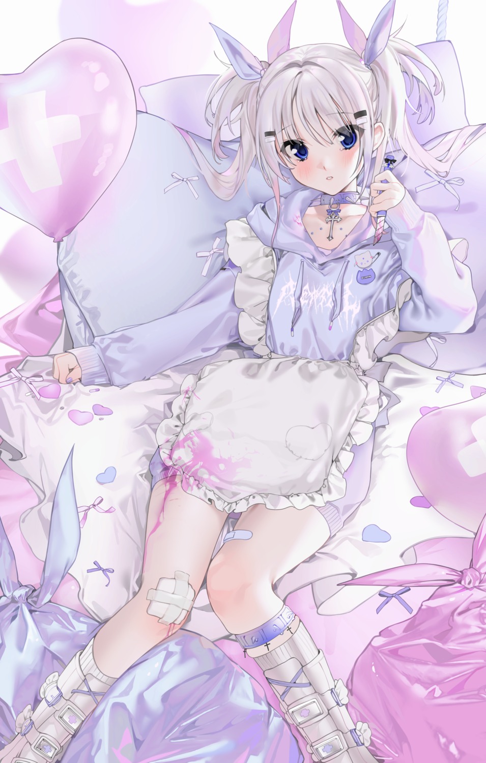 bandages, bandaid, olivia_(unxi), unxi