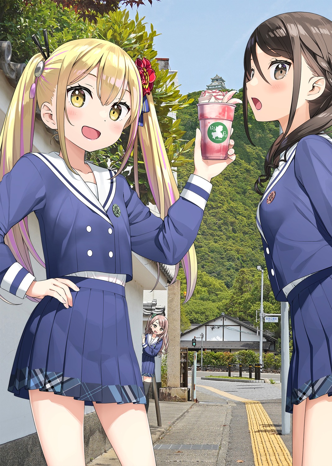 henjin_no_salad_bowl, kantoku, naganawa_yuna, photo, sara_da_odin, seifuku, thighhighs