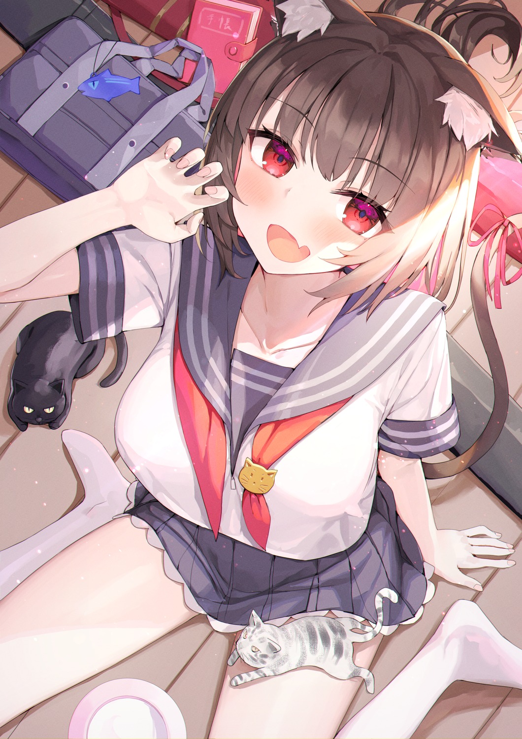animal_ears, neko, nekomimi, nogami_(minamiituki), seifuku, tail