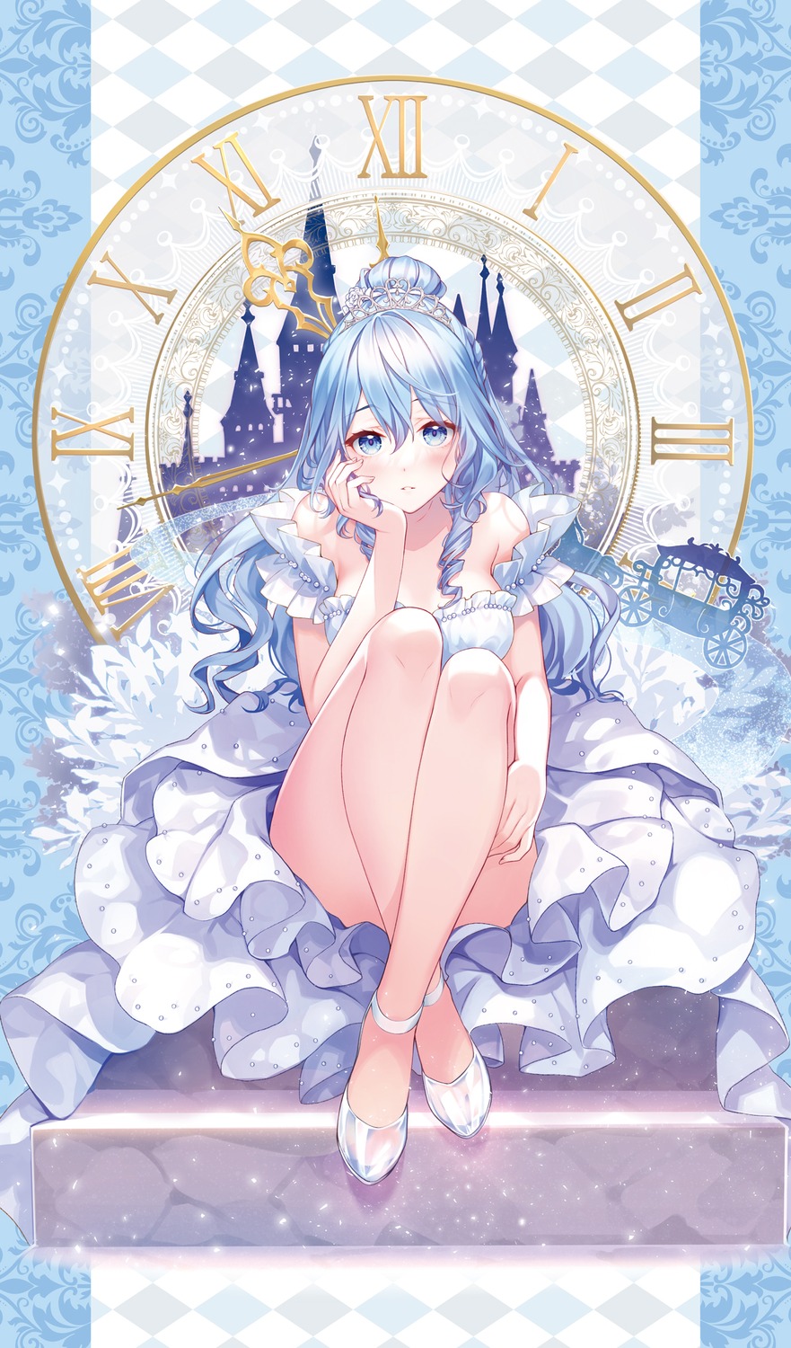 dress, liselotte_cretia, no_bra, riv, seirei_gensouki, skirt_lift