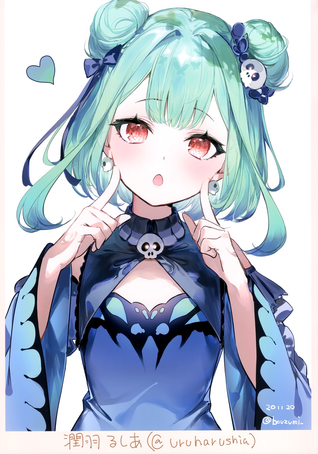 dress, hololive, kinniku_poyopoyo, umibouzu, uruha_rushia