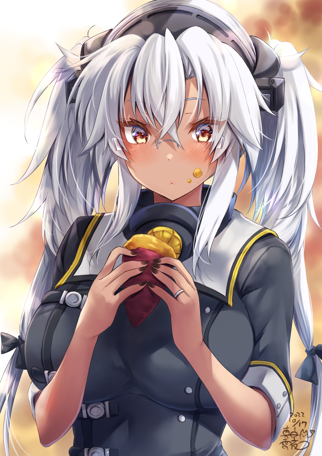 kantai_collection, mashiro_yukiya, megane, musashi_(kancolle), uniform