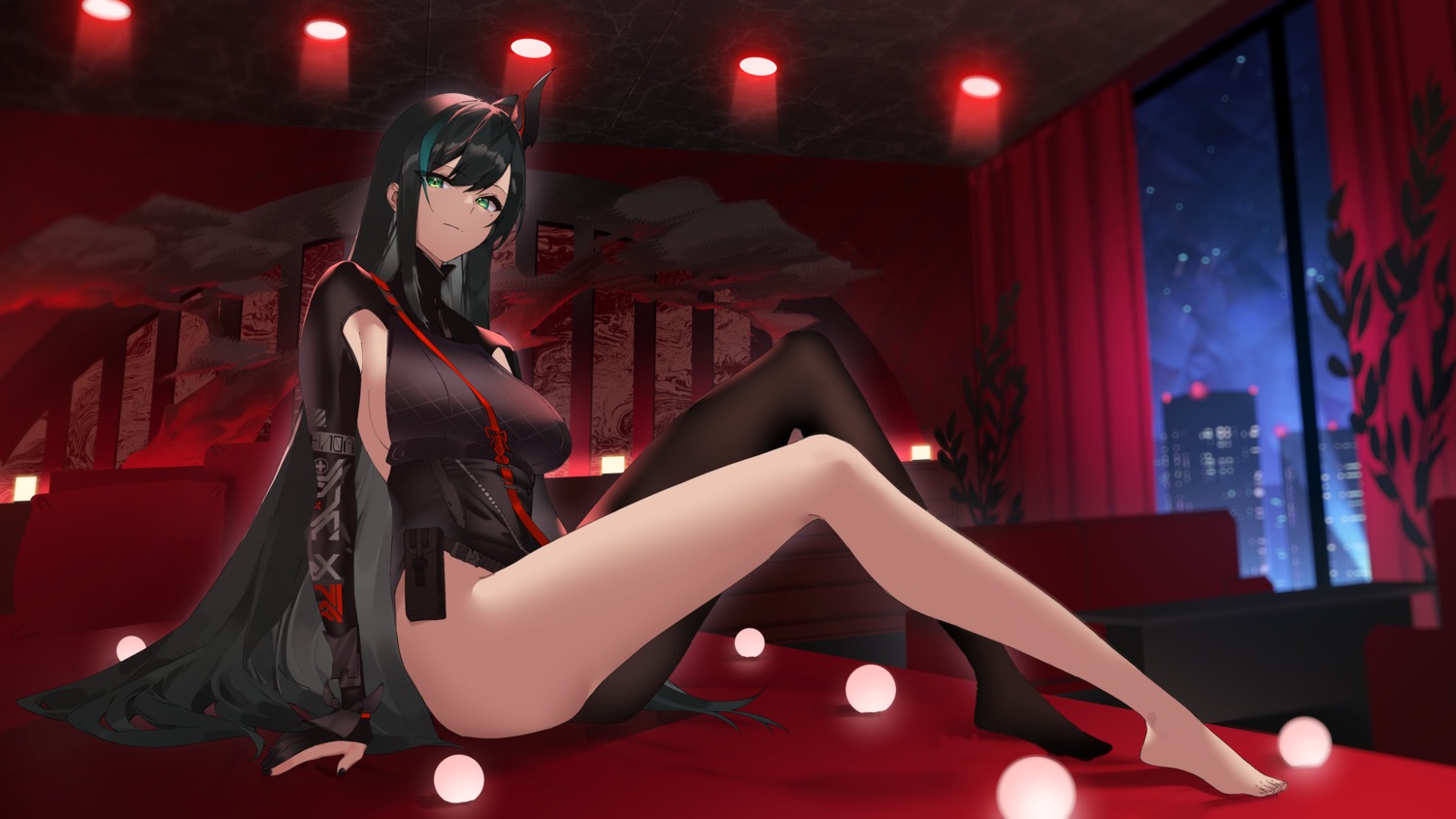 ichibi, lin_(tower_of_fantasy), pantyhose, tower_of_fantasy