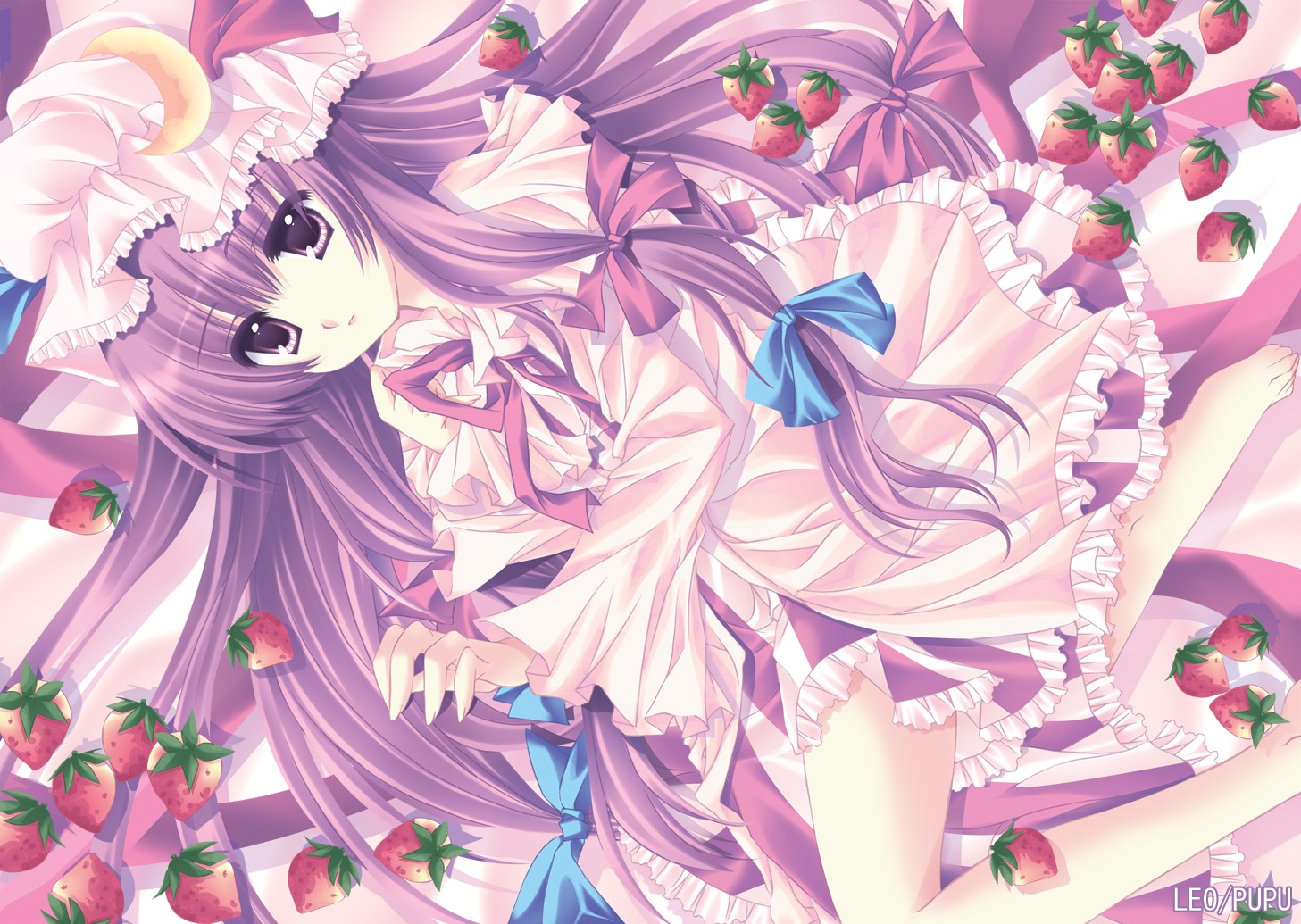 patchouli_knowledge, pupu, touhou