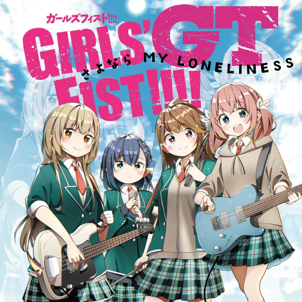 disc_cover, girls'_fist!!, guitar, seifuku, sweater, tagme