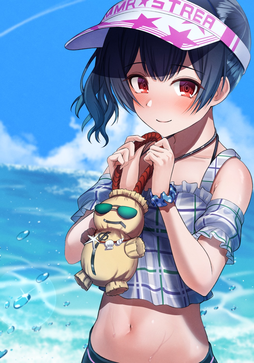 morino_rinze, osoba_susurukun, swimsuits, the_idolm@ster, the_idolm@ster_shiny_colors