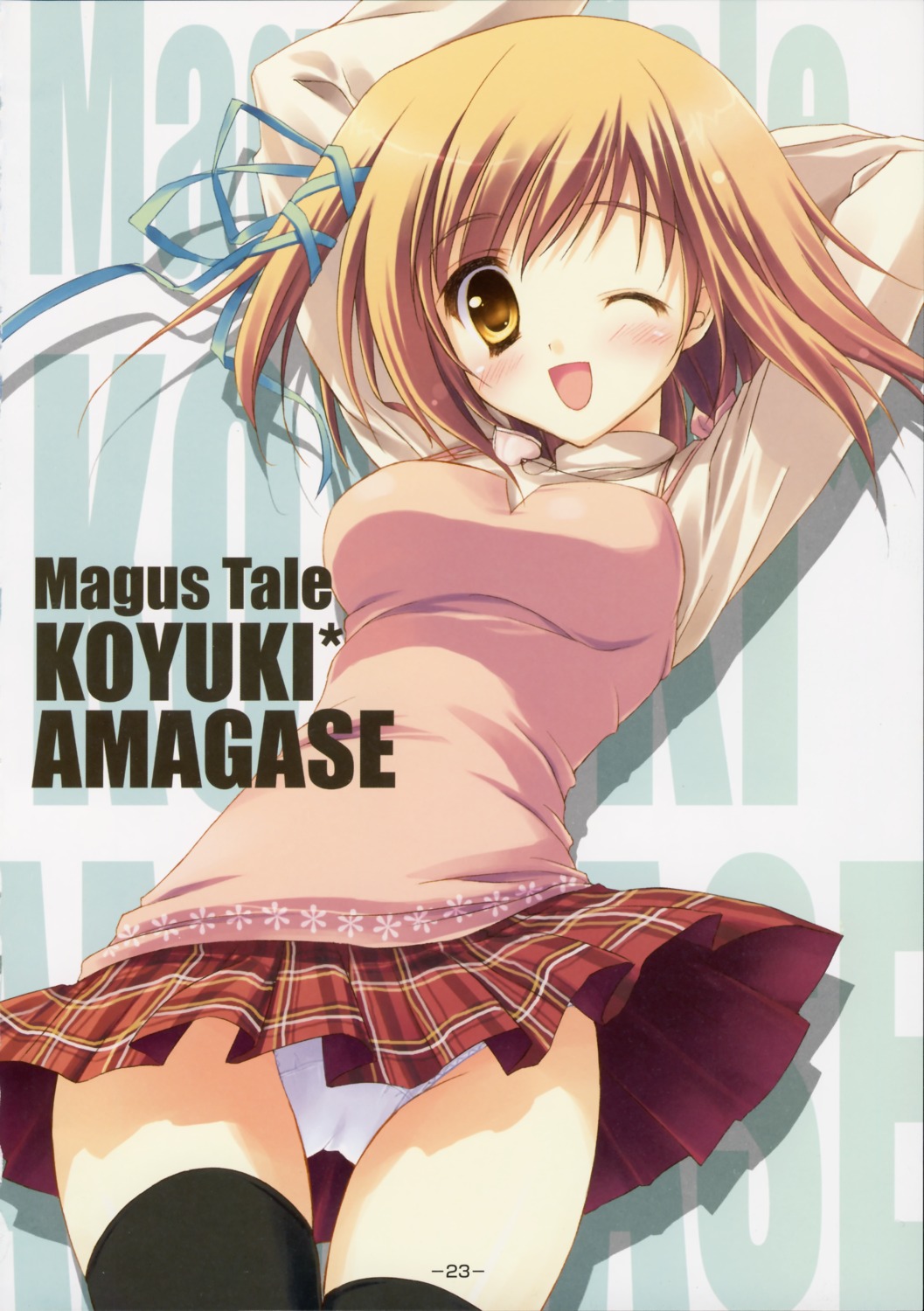 amagase_koyuki, magus_tale, pantsu, ryohka, skirt_lift