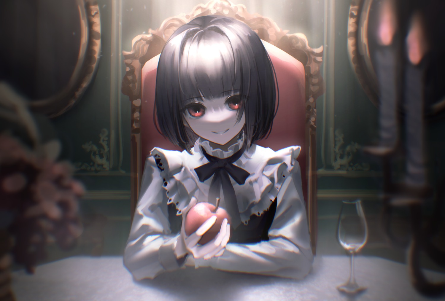 gothic_lolita, lolita_fashion, maid, moduku