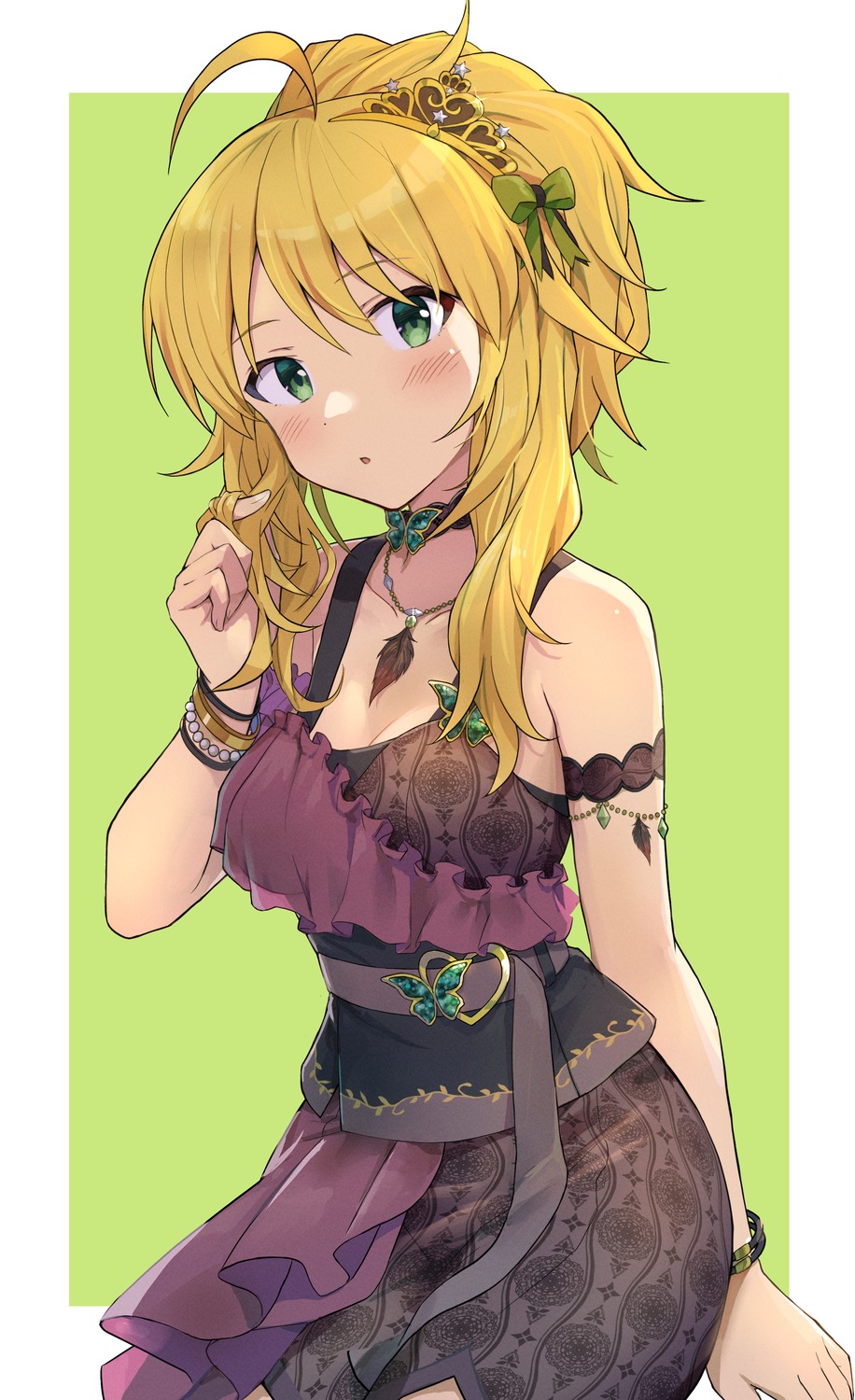 dress, hoshii_miki, shuucream_(syuichi), the_idolm@ster