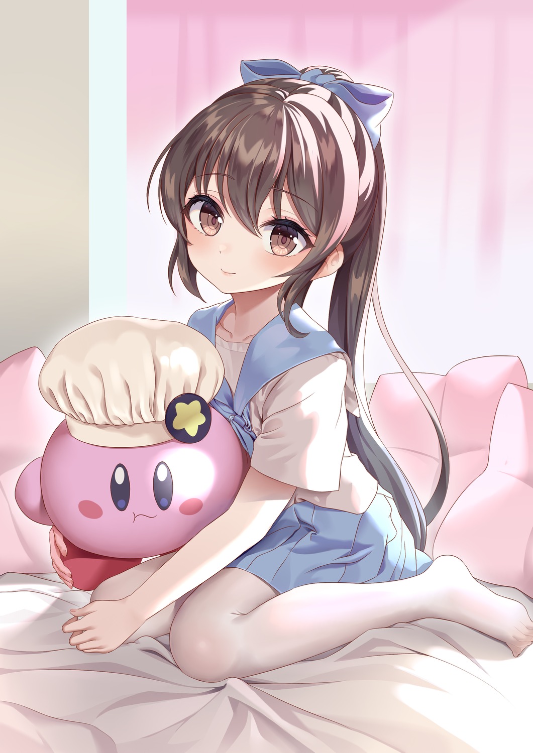 kirby, kirby_(character), lulu_001m, pantyhose, seifuku
