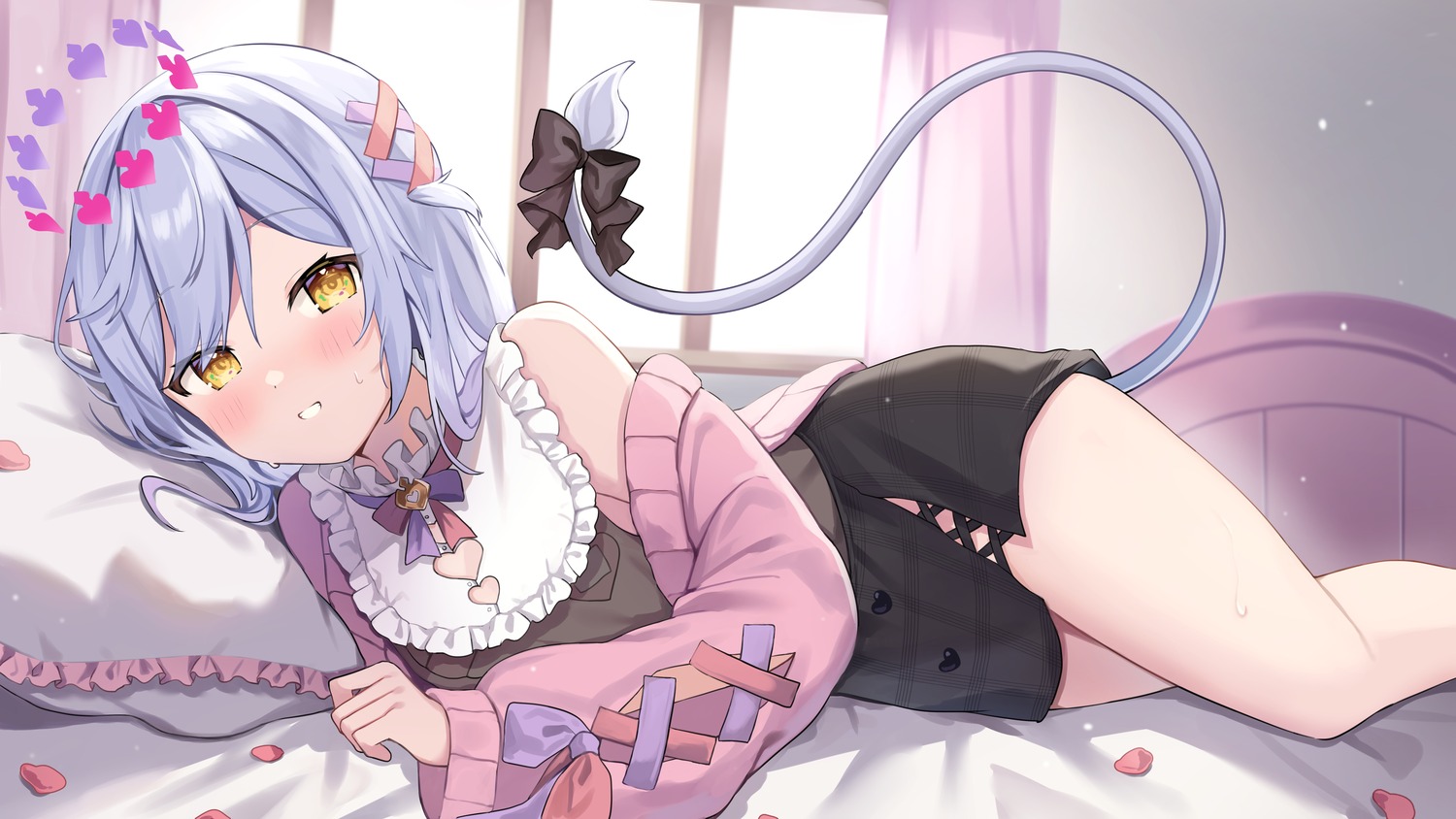 okiq, sweater, tail