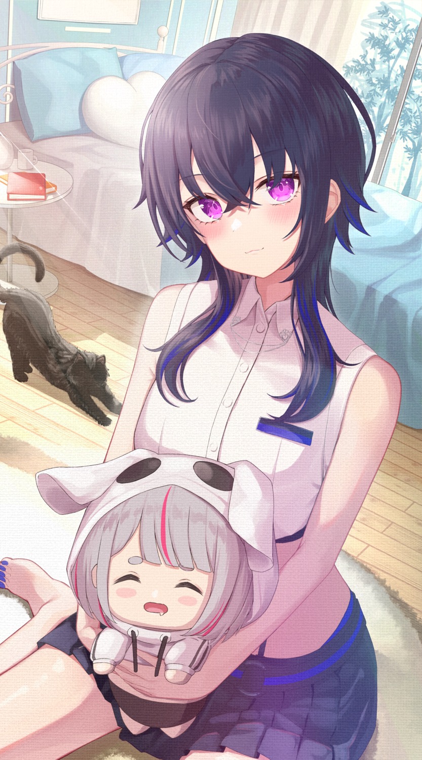 chibi, hiruno_ushiro, neko