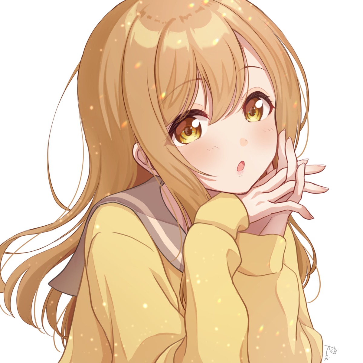 kunikida_hanamaru, love_live!_(series), love_live!_sunshine!!, necocafe_lili, seifuku, sweater