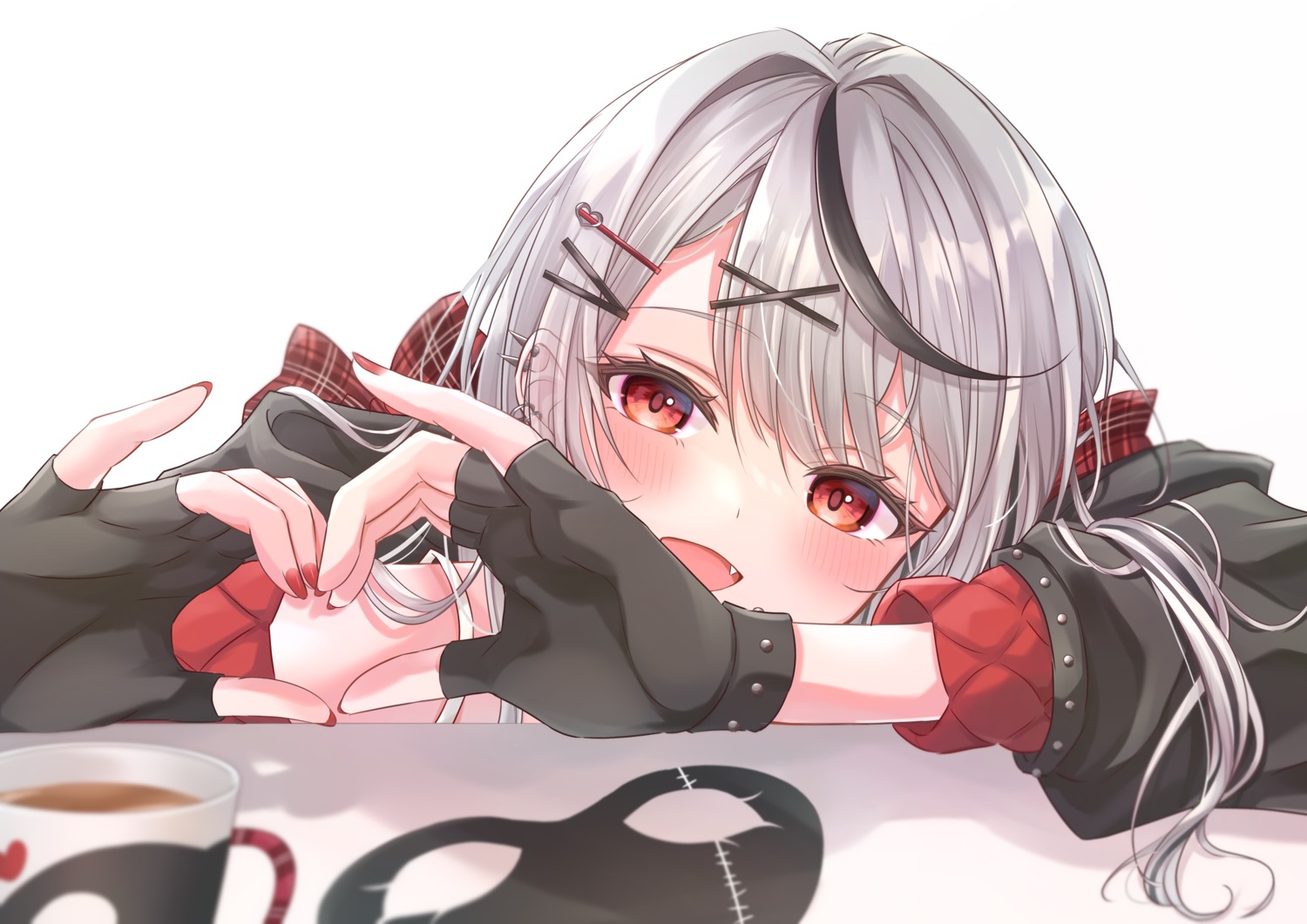 hololive, null_illust, sakamata_chloe
