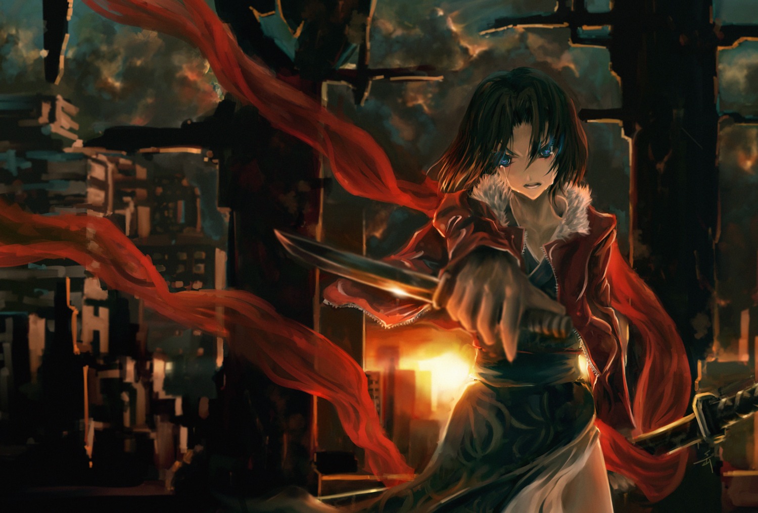 archlich, kara_no_kyoukai, ryougi_shiki