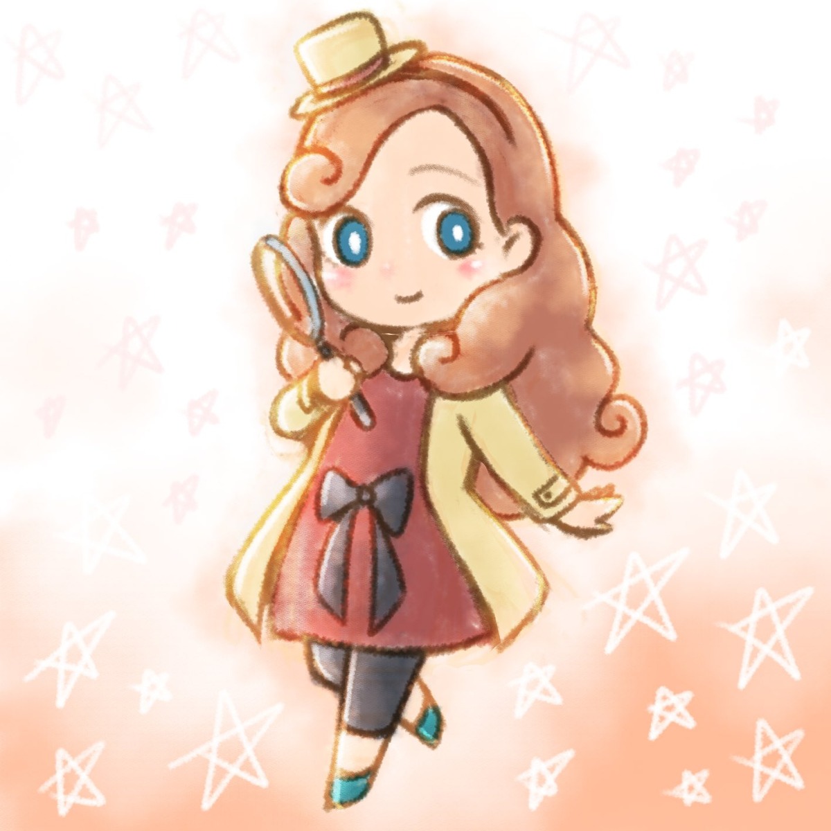 chibi, dress, katrielle_layton, layton_mystery_tanteisha, tagme
