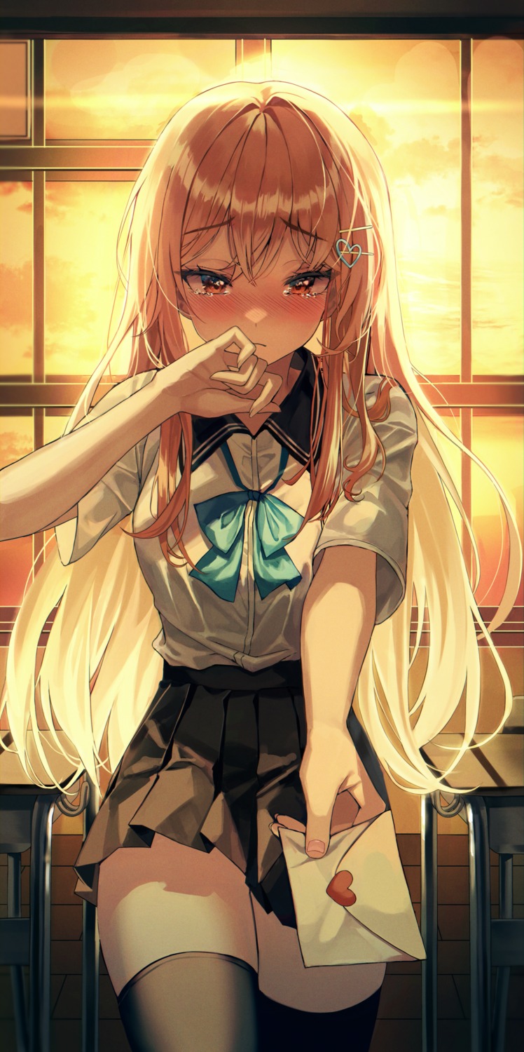 jjuha6, seifuku, thighhighs