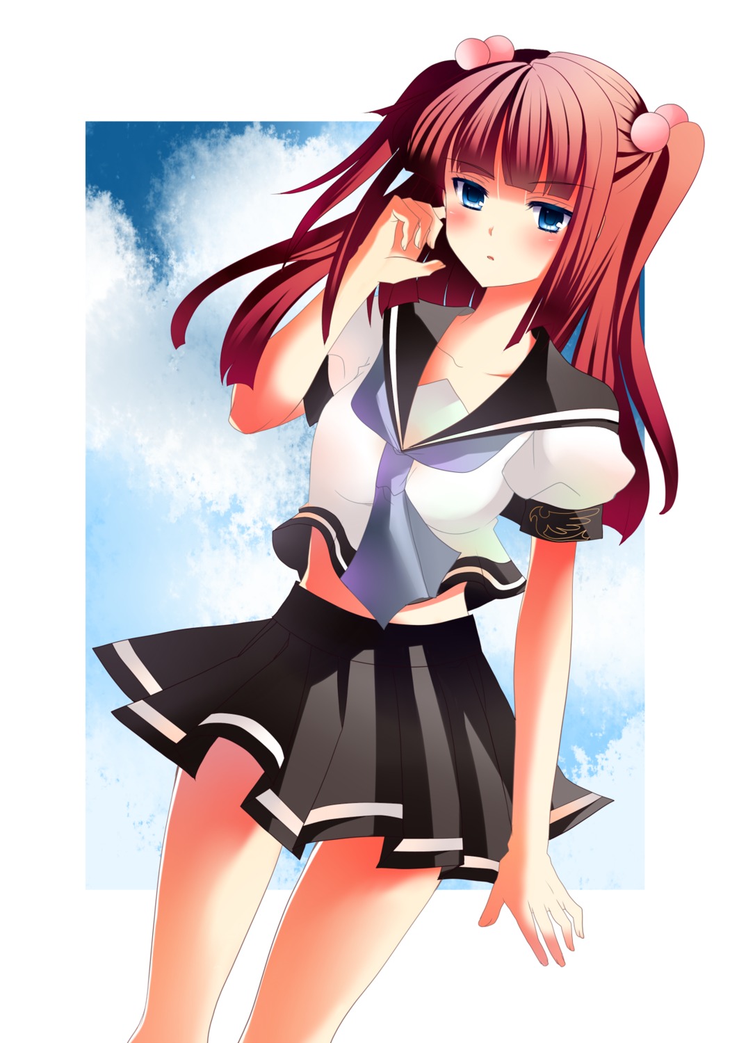 kinatsu_souju, seifuku, umineko_no_naku_koro_ni, ushiromiya_ange