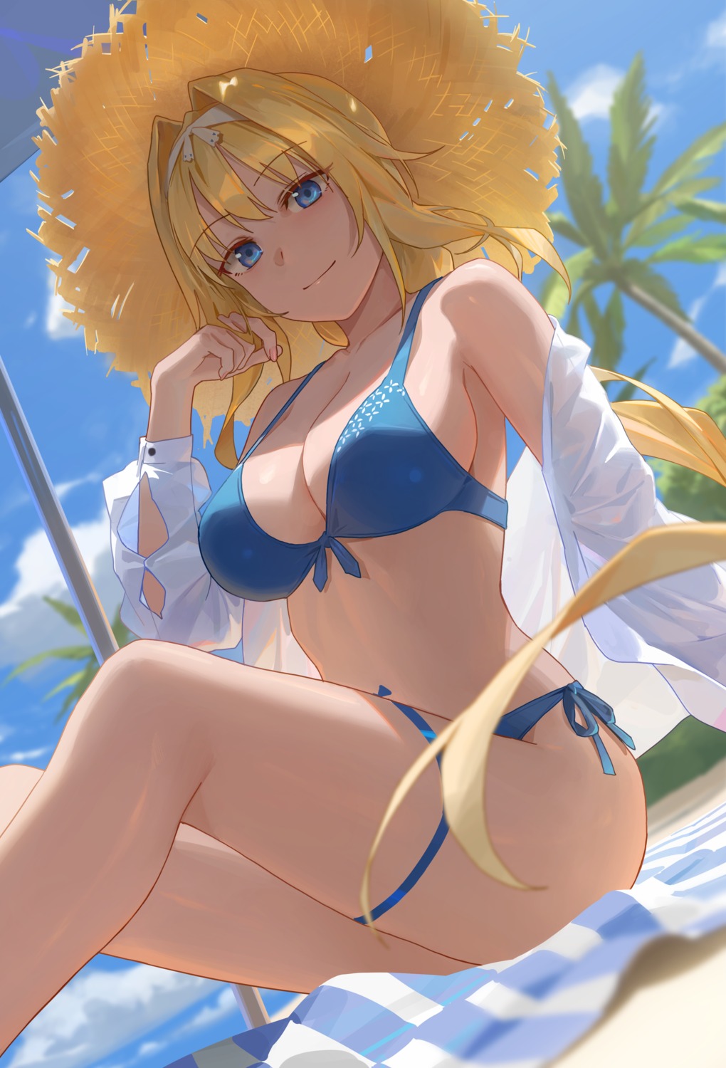 alice_zuberg, bikini, free_style_(yohan1754), garter, open_shirt, swimsuits, sword_art_online