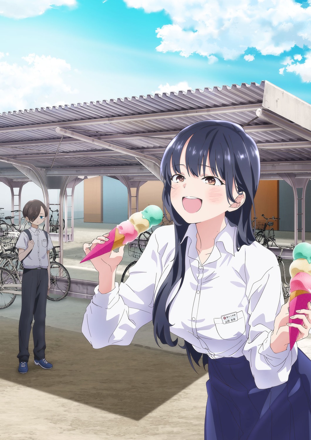 boku_no_kokoro_no_yabai_yatsu, ichikawa_kyoutarou, seifuku, tagme, yamada_anna