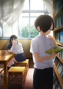 boku_no_kokoro_no_yabai_yatsu, ichikawa_kyoutarou, seifuku, tagme, yamada_anna